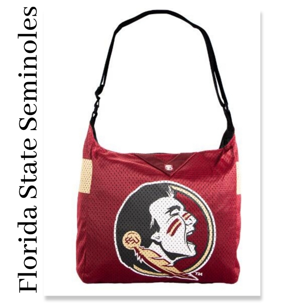 NWT Little Earth Productions Florida State Seminoles Mesh Tote FOOTBALL GEAR